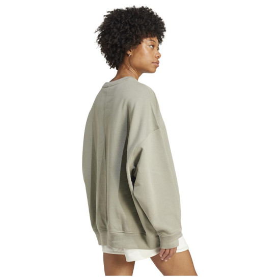 Adidas Γυναικείο φούτερ Essentials Linear Oversized Crew Sweatshirt